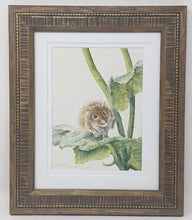 Load image into Gallery viewer, Dani Antes: Harvest Mouse On Wet Leaves