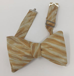 Amy Meltzer: Striped Yellow Silk Bowtie