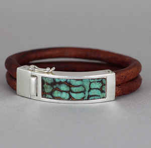 Anni Maliki: Glacial Slate Bracelet