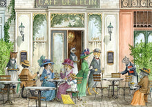 Load image into Gallery viewer, Astrid Sheckels: At the Feline Cafe Limited Edition Print