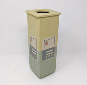 Andrew Van Assche: 9" Square Vase