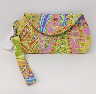 Barbara Escott: Wristlet, Pink Floral