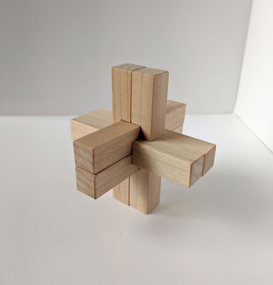 Bill Sheckels: Simple Burr Puzzle