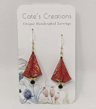 Load image into Gallery viewer, Caitlin Keyes: Origami Washi Earrings