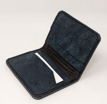 Load image into Gallery viewer, Cowbell Leather Co: Black Alligator Wallet