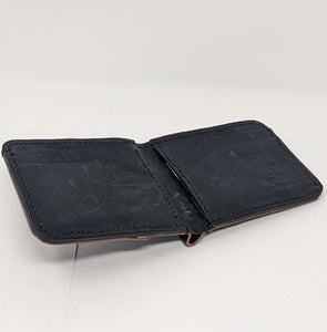 Cowbell Leather Co: Black Shell Cordovan Wallet