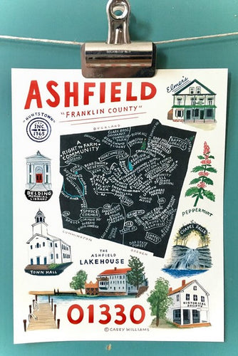 Casey Williams: Ashfield Postcard