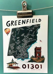 Casey Williams: Greenfield Map