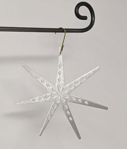 George Reynolds: Aluminum Star Ornament