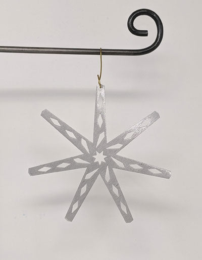 George Reynolds: Aluminum Star Ornament