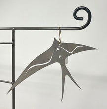 Load image into Gallery viewer, George Reynolds: Swallow Stainless Steel Ornament