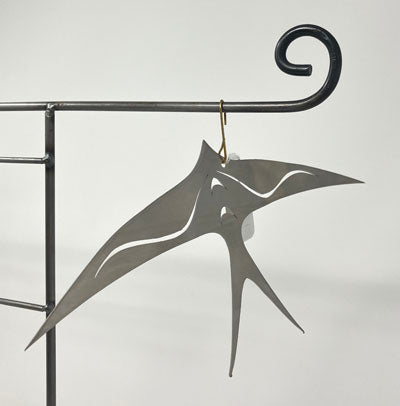 George Reynolds: Swallow Stainless Steel Ornament