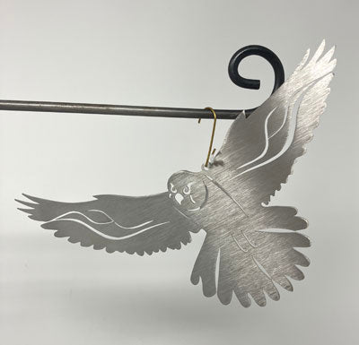 George Reynolds: Falcon Stainless Steel Ornament