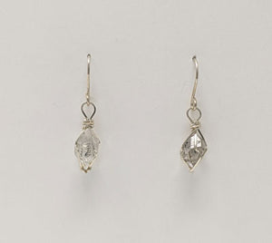 Helene Uprichard: Herkimer Drop Earrings