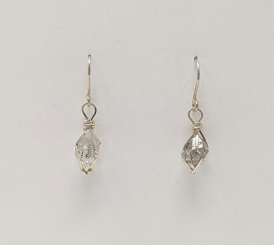 Helene Uprichard: Herkimer Drop Earrings