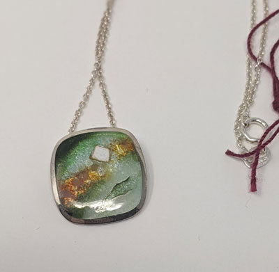 Jacqueline DeBoer: Landscape Pendant Necklace