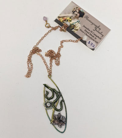 Jennifer Helen Campbell: Nouveau Vine Necklace