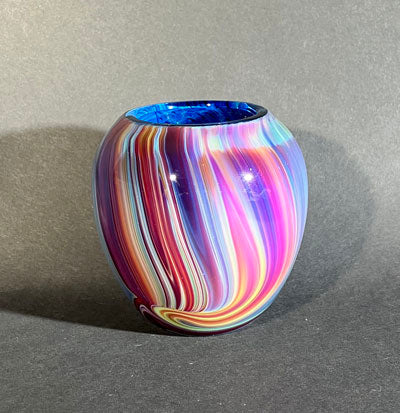 Josh Simpson Contemporary Glass: Corona Vase 8.22.24 Vintage and Unusual