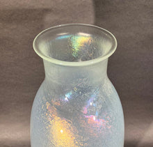 Load image into Gallery viewer, Josh Simpson Contemporary Glass: Iridescent Vase Vintage and Unusual