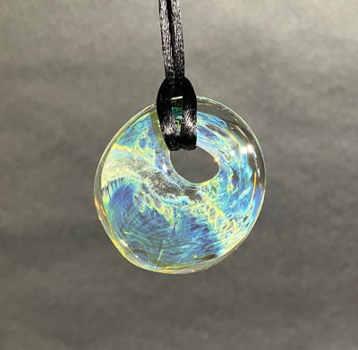 Josh Simpson Contemporary Glass: Desert New Mexico Pendant