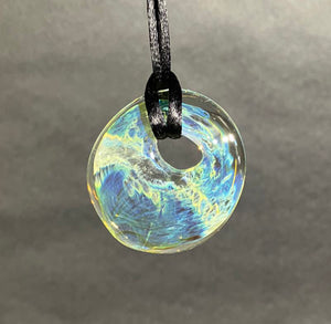 Josh Simpson Contemporary Glass: Desert New Mexico Pendant