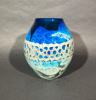 Josh Simpson Contemporary Glass: Inhabited Vase Vintage and Unusual