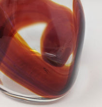 Load image into Gallery viewer, Josh Simpson Contemporary Glass: Corona Swirl Tumbler- Copper Ruby