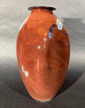 Load image into Gallery viewer, Josh Simpson Contemporary Glass: Red New Mexico Vase