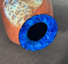 Load image into Gallery viewer, Josh Simpson Contemporary Glass: Red New Mexico Vase