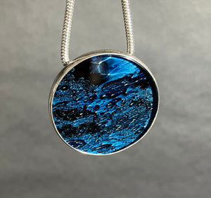 Josh Simpson Contemporary Glass: Small Deep Sea Pendant