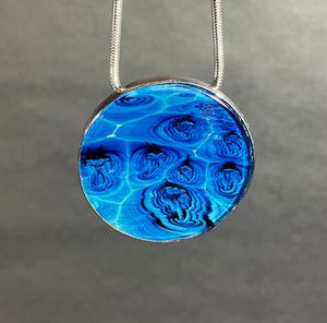 Josh Simpson Contemporary Glass: Large Deep Sea Pendant