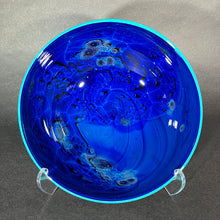 Load image into Gallery viewer, Josh Simpson Contemporary Glass: Blue New Mexico Bowl