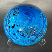 Load image into Gallery viewer, Josh Simpson Contemporary Glass: Blue New Mexico Bowl