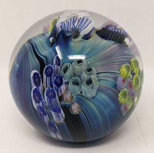 Josh Simpson Contemporary Glass: 3.5" Corona Heart Megaplanet 2.6.24