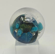 Load image into Gallery viewer, Josh Simpson Contemporary Glass: 1.75&quot; Blue New Mexico Planet