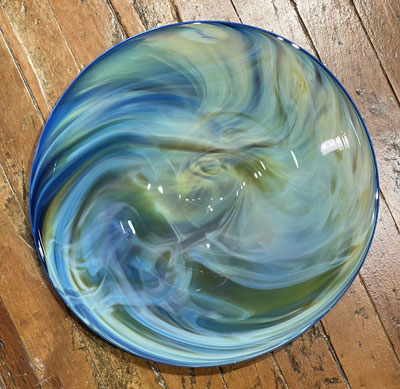 Josh Simpson Contemporary Glass: Corona Platter