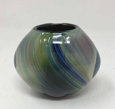 Josh Simpson Contemporary Glass: Vintage Corona Vase