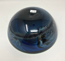 Load image into Gallery viewer, Josh Simpson Contemporary Glass: Corona/Blue New Mexico Bowl