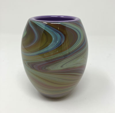 Josh Simpson Contemporary Glass: Corona Vase