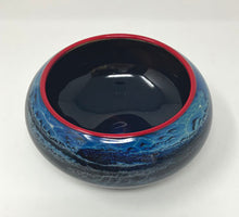 Load image into Gallery viewer, Josh Simpson Contemporary Glass: Corona/Blue New Mexico Bowl