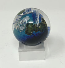 Load image into Gallery viewer, Josh Simpson Contemporary Glass: 1.75&quot; Inhabited Planet