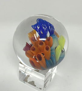 Josh Simpson Contemporary Glass: 2.25" Heart Otherworld