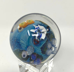 Josh Simpson Contemporary Glass: 2.25" Heart Otherworld