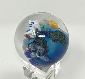 Josh Simpson Contemporary Glass: 2.25" Heart Otherworld