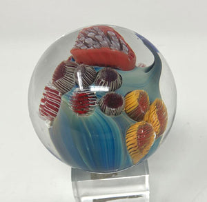 Josh Simpson Contemporary Glass: 2.25" Heart Otherworld