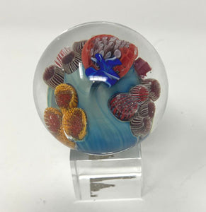 Josh Simpson Contemporary Glass: 2.25" Heart Otherworld