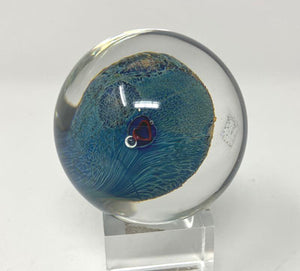 Josh Simpson Contemporary Glass: 2.25" Heart Otherworld