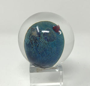 Josh Simpson Contemporary Glass: 2.25" Heart Otherworld