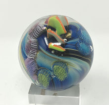 Load image into Gallery viewer, Josh Simpson Contemporary Glass: 1.75&quot; Heart Planet