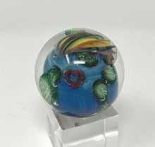 Load image into Gallery viewer, Josh Simpson Contemporary Glass: 1.75&quot; Heart Planet